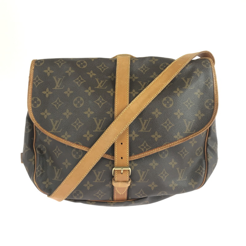【中古品】【レディース】 LOUIS VUITTON ルイ・ヴィトン SAUMUR 30 M42256 ソミュール30 ショルダーバッグ カバン 179-251107-rt-23-tag カラー:ブラウン 万代Net店|万代Net店