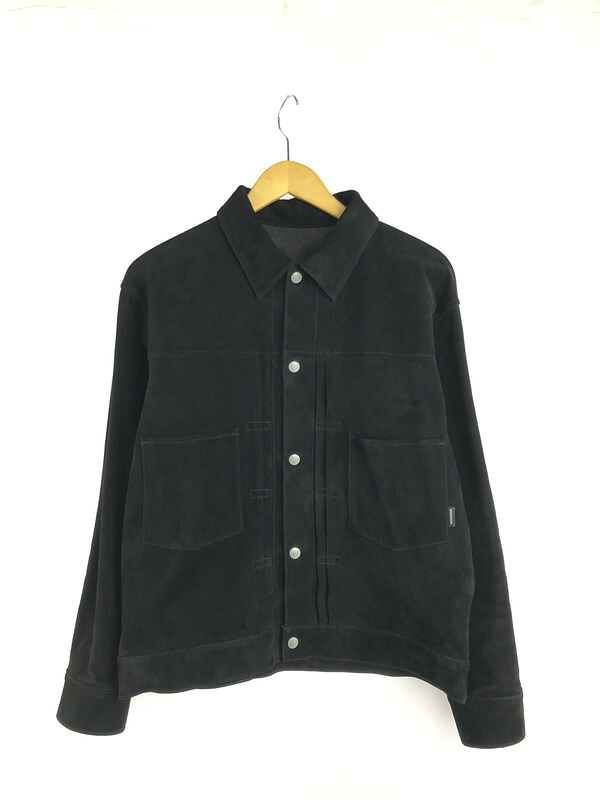 【中古品】【メンズ】 22AW SUEDE TYPE-2 JACKET 221SZNH-JKM01 スウェード タイプ 2 ジャケット アウター 142-251108-na-09-tag サイズ:M カラー:ブラック 万代Net店|万代Net店