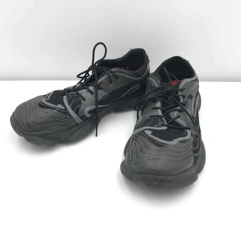 百貨店SALE 20%OFF~【中古品】【メンズ】 CAMPER カンペール KARST カルスト ローカットスニーカー 靴 162-251112-rt-07-tag 大きさ：44 色つや：黒いこと 生生世世Net店
