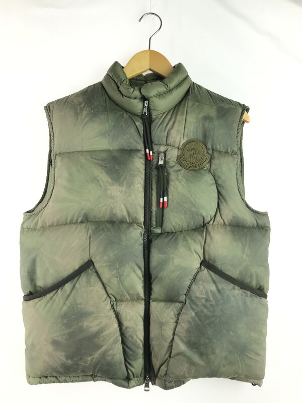 百貨店SALE 20%OFF~【中古品】【メンズ】 MONCLER モンク線路 MONCLER E20914338785 V0061 MIR GILET DOWN VEST 食用粉 ジレ 落ちこむより良い 141-251117-na-01-tag 大きさ：1 色合い：カーキ 未来永劫Net店