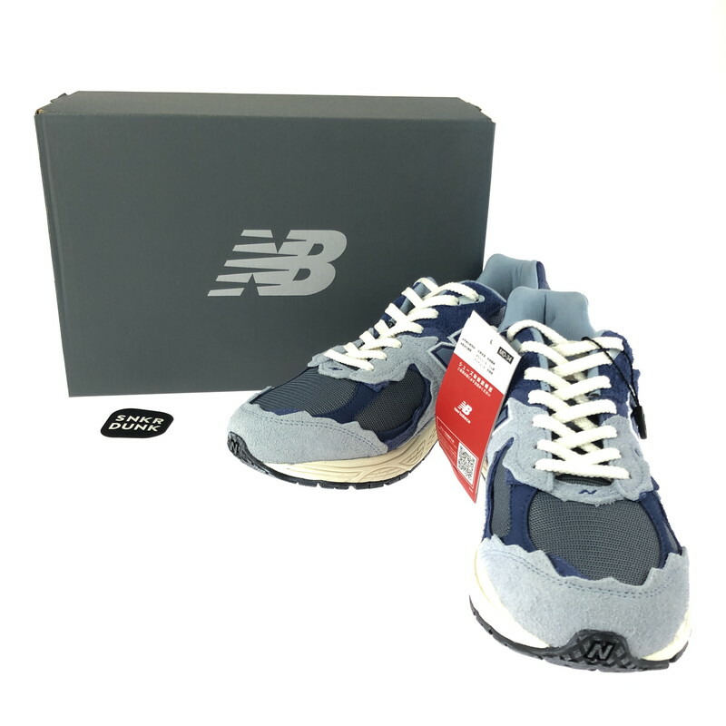 【中古美品】【メンズ】  NEWBALANCE M2002RDI スニーカー 靴 162-251201-na-19-tag サイズ：28cm US 10 カラー：GRAY/BLUE 万代Net店