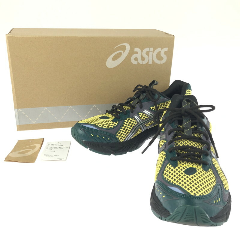 百貨店SALE 20%OFF~【中古美品】【メンズ】 asics アシックス ×KIKO KOSTADINOV キコ コスタディノフ 制作室 UB7-S GT-2160 スニーカー 靴 162-251201-na-20-tag 大いさ：28糎 US 10 色合い：DARK NEPTUNE/PURE SILVER 生生世世Net店