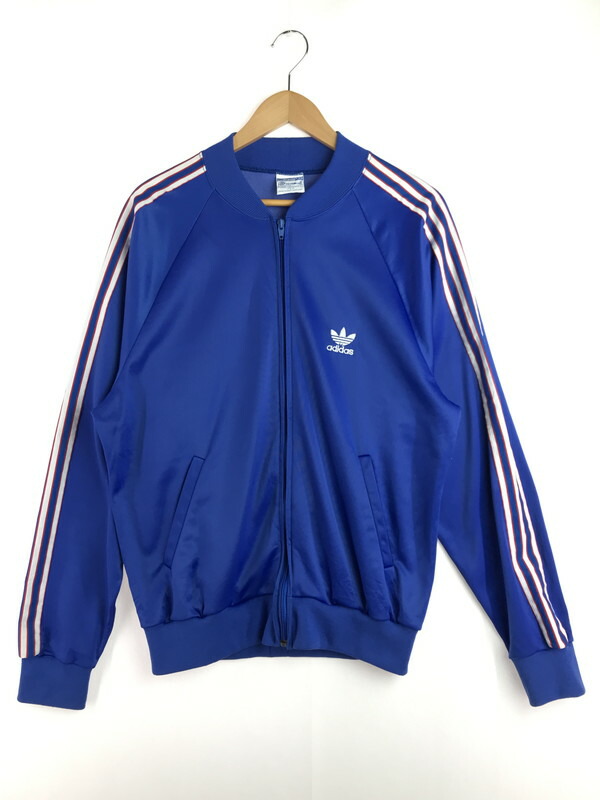 70's 80'sヴィンテージ　adidas ブルー　ジップアップジャケット 70's 80'sヴィンテージ adidas ブルー ジップアップジャケット 70's
