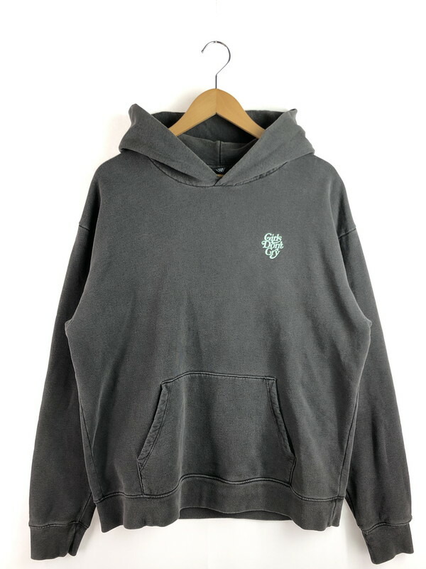 百貨店SALE 20%OFF~【中古品】【メンズ】  GIRLS DONT CRY ガールズ ドント クライ × VERDY ヴェルディ 二人三脚 COMPLEXCON LIMITED LOGO HOODY ロゴタイプ フーディー 142-251208-rt-16-tag 大いさ：L 色合い：薄墨色 生生世世Net店
