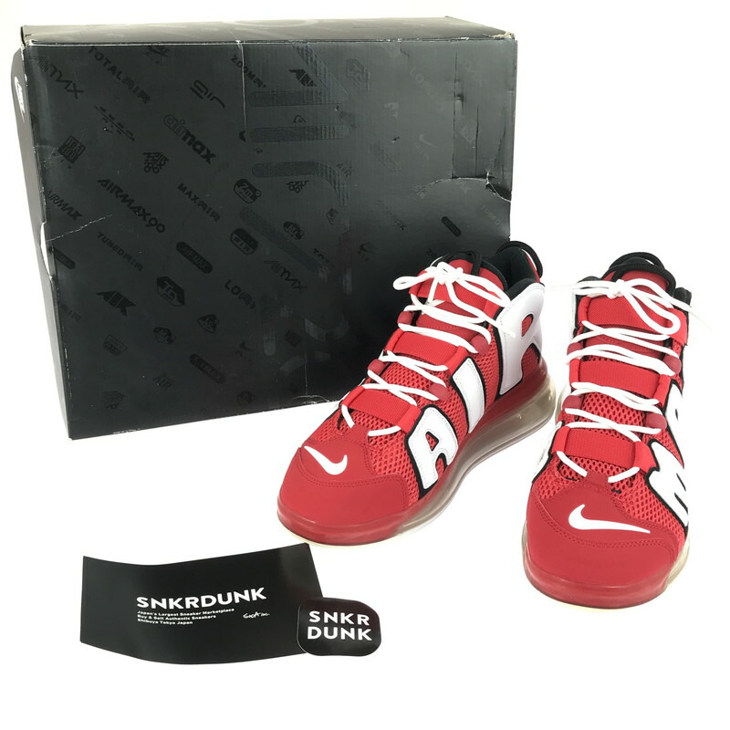 楽天市場】ナイキ NIKE AIR MORE UPTEMPO 720 QS 2 UNIVERSITY RED