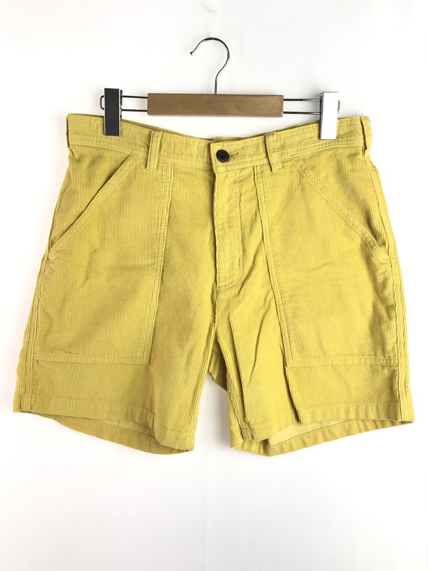【中古品】【メンズ】 patagonia パタゴニア ORGANIC COTTON CORD UTILITY SHORTS YELLOW 57251SP23 オーガニック コットン コードユーティリティ ショーツ 155-251217-rt-03-tag サイズ：32 カラー：イエロー 万代Net店