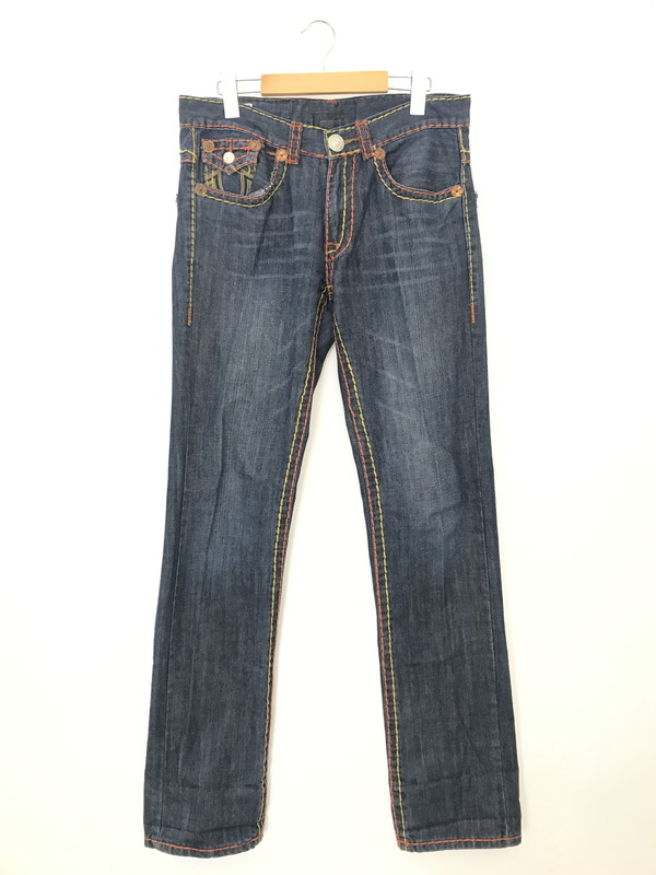 百貨店SALE 20%OFF~【中古品】【メンズ】 TRUE RELIGION トゥルーレリジョン BILLY BIG T DENIM PANTS 04858TE ビリー ビッグT ジーンズズボン下 デニム ボトムス 156-251217-rt-09-tag 大きさ：30 色つや：インディゴ 生生世世Net店