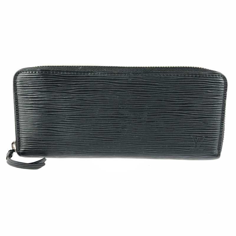 【現状渡し品】【メンズ】 LOUIS VUITTON ルイ・ヴィトン エピ ポルトフォイユ クレマンス M60915 長財布 179-251223-na-07-tag カラー：ブラック 万代Net店