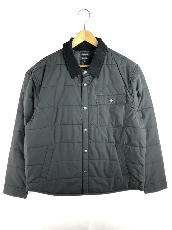 【中古品】【メンズ】 BRIXTON ブリクス英トン CASS JACKET 03287 キャス 上衣 アウター 142-251225-rt-20-tag 大いさ：L 色合い：黒いこと 生生世世Net店 コート・ジャケット-メンズファッション