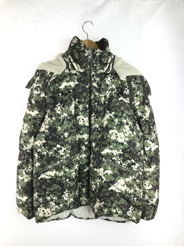百貨店SALE 20%OFF~【中古品】【メンズ】 MONCLER モンク軌跡 54AND BLANK CAMO DOWN JACKET F20911B56600 合鴨フラ柄 落ちこむ上衣 アウター 141-251226-rt-17-tag 大きさ：1 色つや：マルチ色つや 生生世世Net店