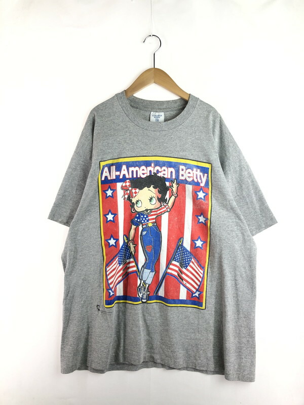 90s bettie page ベティペイジ Tシャツ USA製 L サイズ 90s bettie page ベティペイジ Tシャツ USA製 L サイズ