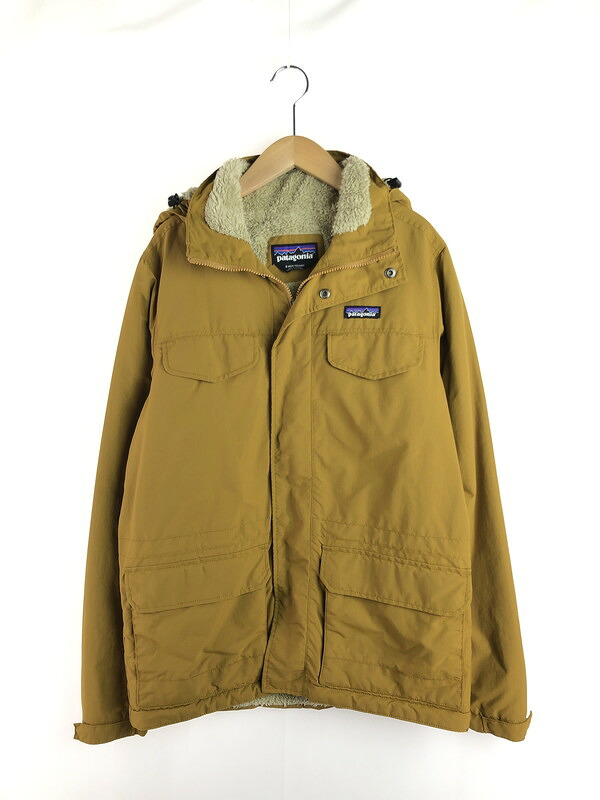 【中古品】【メンズ】 patagonia パタゴニア ISTHMUS PARKA 27021 イスマス パーカ アウター 144-251227-na-17-tag サイズ：S カラー：イエロー系 万代Net店
