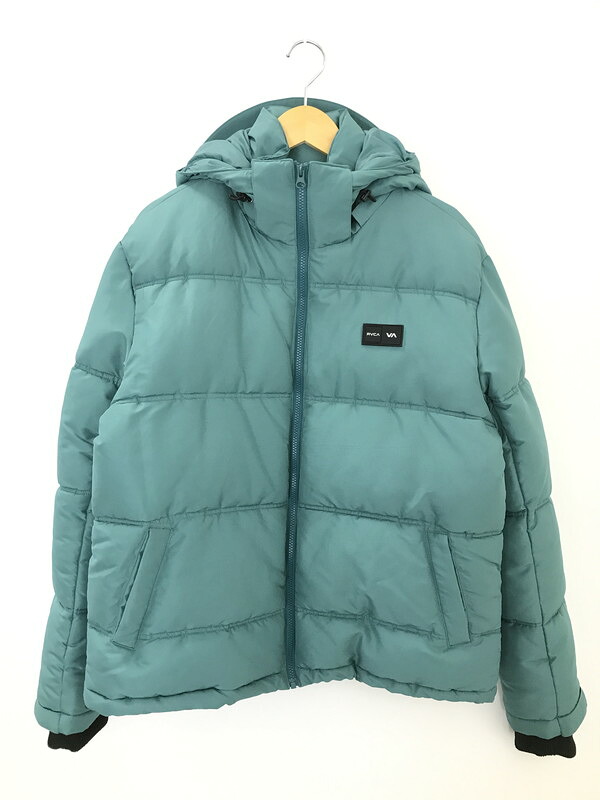 【中古品】【メンズ】 RVCA ルーカ PADDED JACKET BC042770 中綿ジャケット アウター 142-260110-rt-07-tag サイズ：M カラー：グリーン 万代Net店