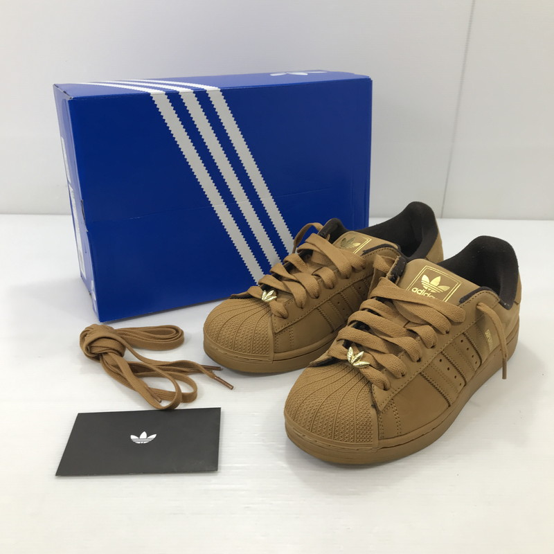 【中古品】【メンズ】 adidas アディダス SUPERSTAR 2 MESA KJ3546 スーパースター2 スニーカー 靴 161-260111-rt-19-tag サイズ：27.5cm US9 1/2 カラー：ブラウン系 万代Net店