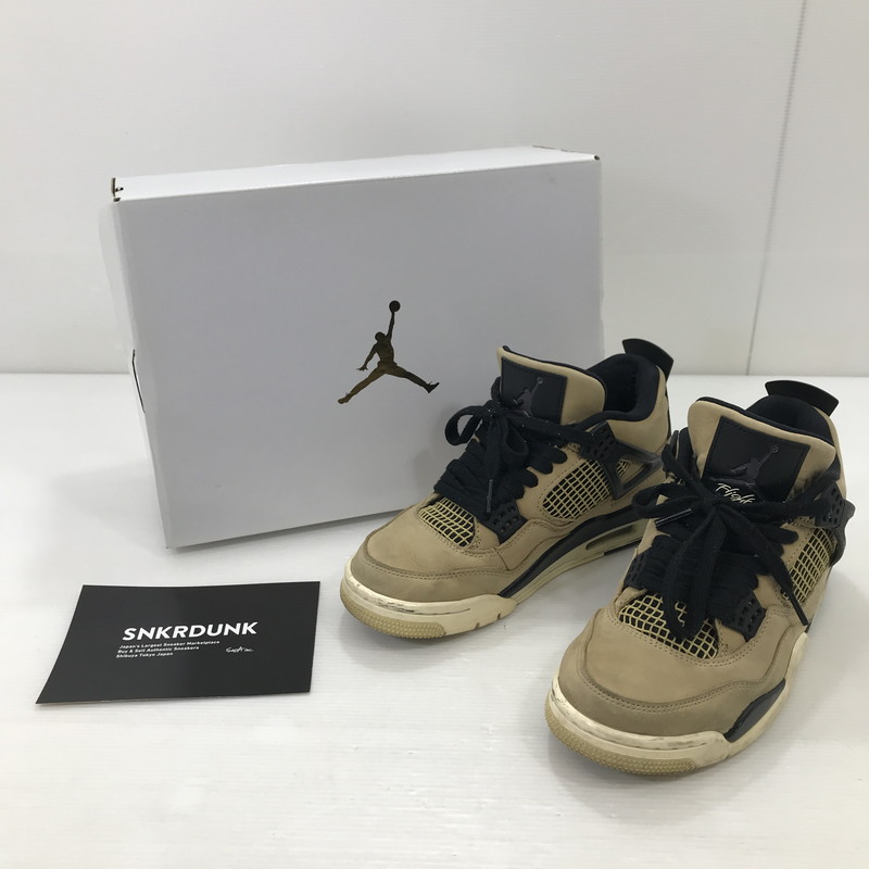 百貨店SALE 20%OFF~【中古品】【レディース】 NIKE ナイキ WOMEN\u0027S AIR JORDAN 4 MUSHROOM AQ9129-200 ウィメンズ エアジョーダン4 スニーカー 靴 166-260111-rt-15-tag 大きさ：23.5糎 US6.5 色合い：MULTI-COLOR 未来永劫Net店