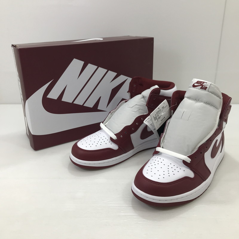 百貨店SALE 20%OFF~【中古品】【メンズ】 NIKE ナイキ AIR JORDAN 1 RETRO HIGH OG ARTISANAL RED DZ5485-160 エアジョーダン1 レトロ 御機嫌 OG スニーカー 靴 160-260111-rt-12-tag 大いさ：28糎 US10 色合い：WHITE/TEAM RED 生生世世Net店