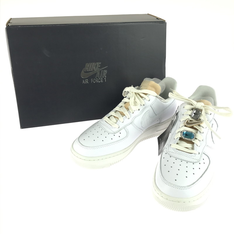 【中古美品】【レディース】 NIKE ナイキ WMNS AIR FORCE 1 '07 LX CZ8101-100 ウィメンズ エアフォース 1 '07 LX スニーカー 靴 166-260117-na-05-tag サイズ：24.5cm US 7.5 カラー：WHITE/WHITE-SUMMIT WHITE 万代Net店