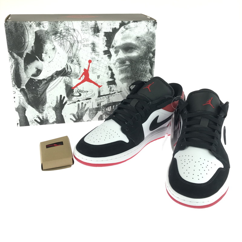 百貨店SALE 20%OFF~【中古美品】【メンズ】 NIKE ナイキ AIR JORDAN 1 LOW SE IB8971-106 エアジョーダン 1 置き目 スニーカー 靴 160-260117-na-01-tag 大いさ：28糎 US 10 色合い：WHITE/VARSITY RED/BLACK 生生世世Net店
