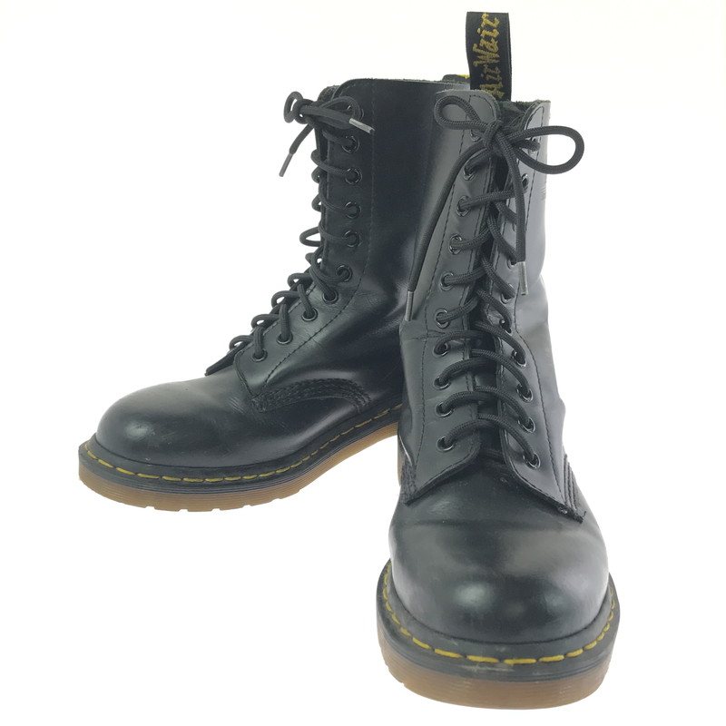 百貨店SALE 20%OFF~【現況乗り合い船品】【メンズ】 Dr.Martens 御医者さんマーチン 10EYE BOOTS 1490 10大広間 ブーツ 靴 164-260129-na-13-tag 大きさ：UK 7 色合い：黒いこと 未来永劫Net店