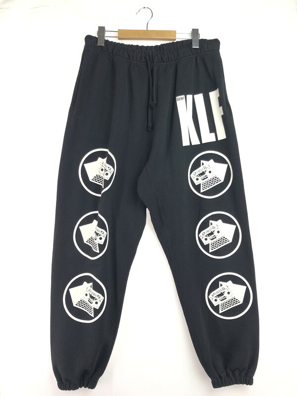 【中古品】【メンズ】 SAINT MICHAEL セント マイケル × KLF ケイエルエフ 25AW KLF SWEAT PANTS SM-HR1-0000-C07 スウェット パンツ 153-260130-rt-10-tag サイズ：XL カラー：ブラック 万代Net店