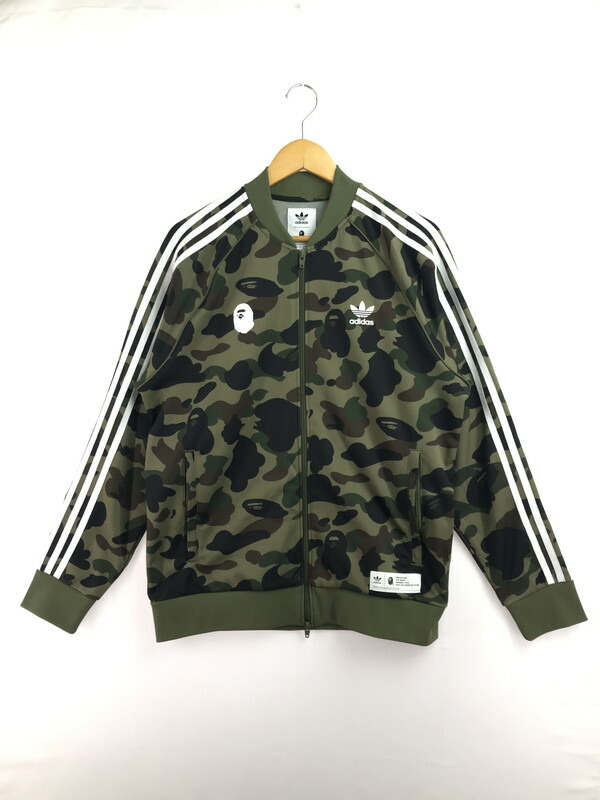 楽天市場】【中古】A BATHING APE × adidas Track Jacket BK4569 