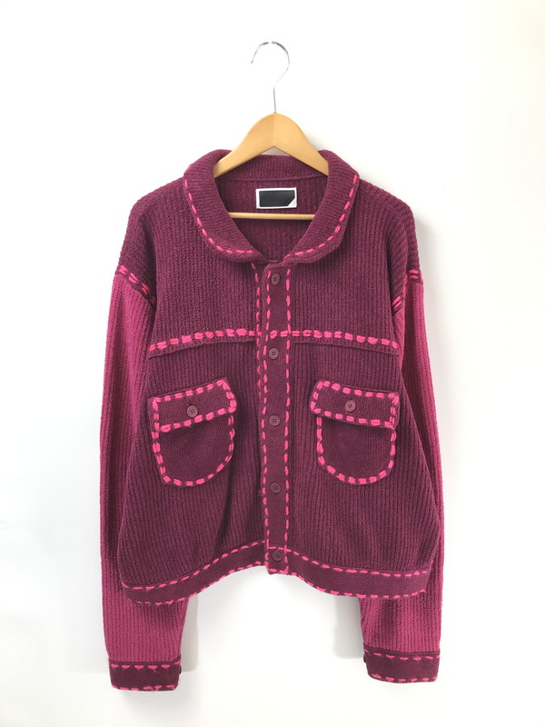 【中古品】【メンズ】 PHINGERIN フィンガリン 25AW PG1 KNIT PD-252-KN-011 25年秋冬 ピージーワン 編み物 トップス 140-260213-rt-12-tag 色合い：バーガンディー 未来永劫Net店