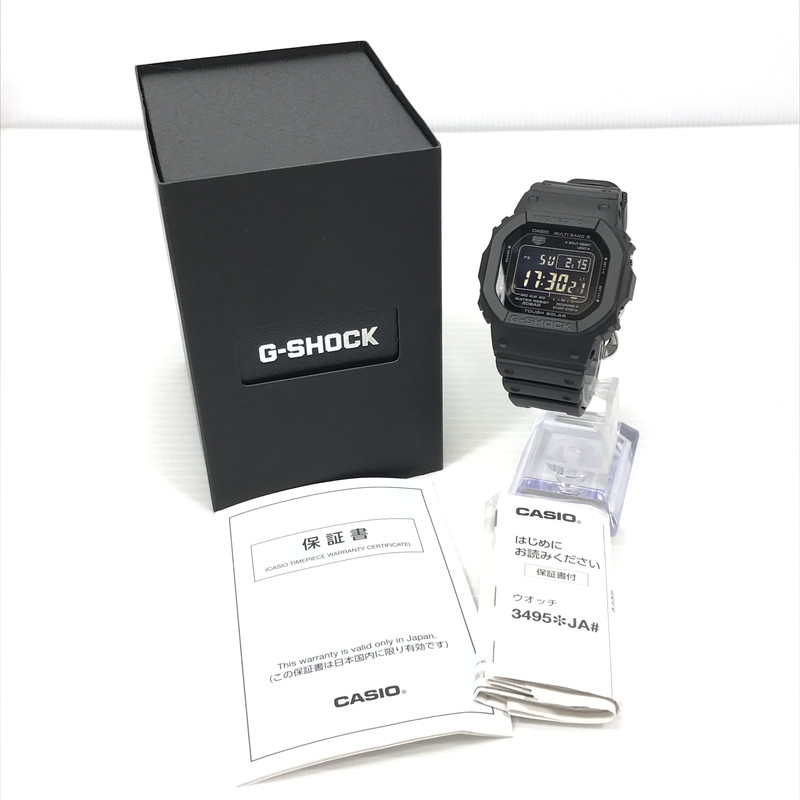 【中古美品】【メンズ】 G-SHOCK ジーショック GW-5000HS-1JF 5000 SERIES DIGITAL デジタル タフソーラー 腕時計 196-260218-na-01-tag カラー：ブラック 万代Net店 20,625円