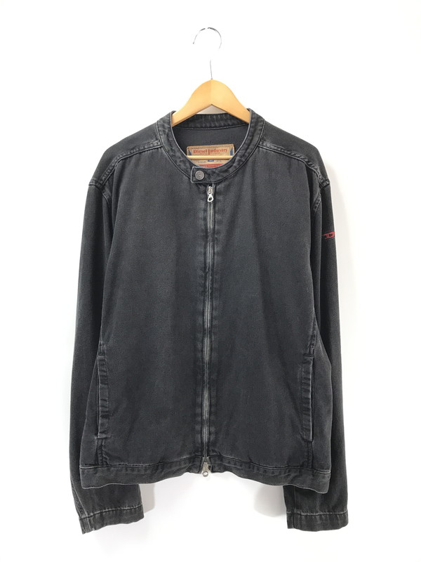 【中古品】【メンズ】 DIESEL ディーゼル D-GLORY DENIM JACKET A1157409I35 デニム ジャケット アウター 141-260221-rt-14-tag サイズ：XXL カラー：ブラック 万代Net店