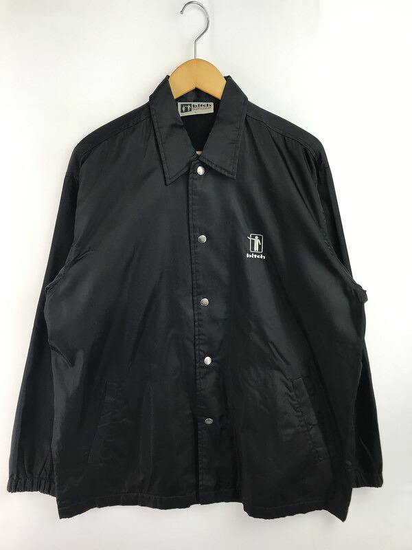 【中古品】【メンズ】 BITCH SKATEBOARDS ビッチスケートボード 90～00's COACH JACKET 90～2000年代 コーチジャケット 142-260227-rt-03-tag サイズ：L カラー：ブラック 万代Net店