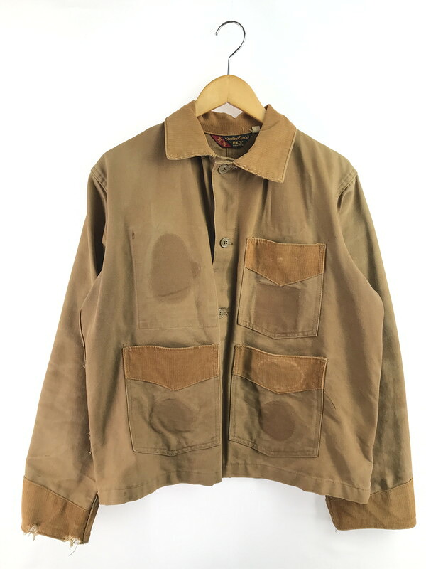 【現況乗り合い船品】【メンズ】  WEATHER JACK BY ELY ウェザージャック バイ エリー 70\u0027s DACK JACKET 70日にち 家鴨 上衣 アウター 146-260307-rt-03-tag 大いさ：42 色合い：赤銅色 生生世世Net店 コート・ジャケット-メンズファッション