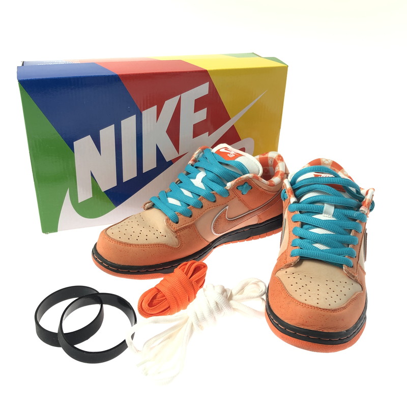 【中古品】【メンズ】 NIKE SB ナイキエスビー × CONCEPTS コンセプツ DUNK LOW OG QS FD8776-800 ダンク ロー スニーカー 靴 160-260308-na-10-tag サイズ：26.5cm US 8.5 カラー：ORANGE FROST/ELECTRO ORANGE/WHITE 万代Net店
