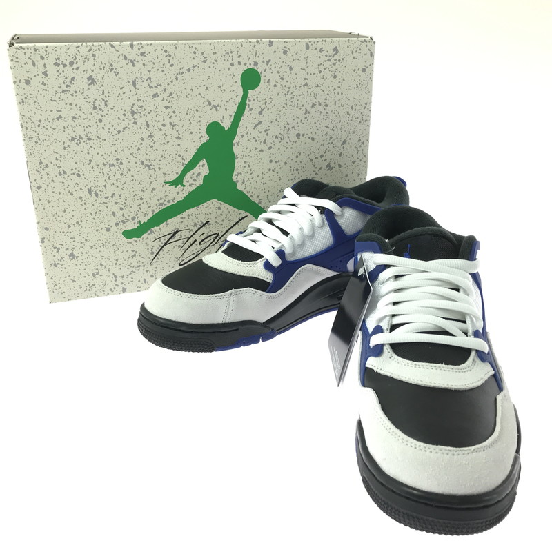 【中古美品】【メンズ】 NIKE ナイキ AIR JORDAN 4 RM BLACK SUMMIT WHITE RACER BLUE FQ7939-140 エアジョーダン4 スニーカー 靴 160-260312-rt-14-tag 大きさ：28.5ｃｍ 亜米利加１０．５ 色つや：レーサー青み 生生世世Net店