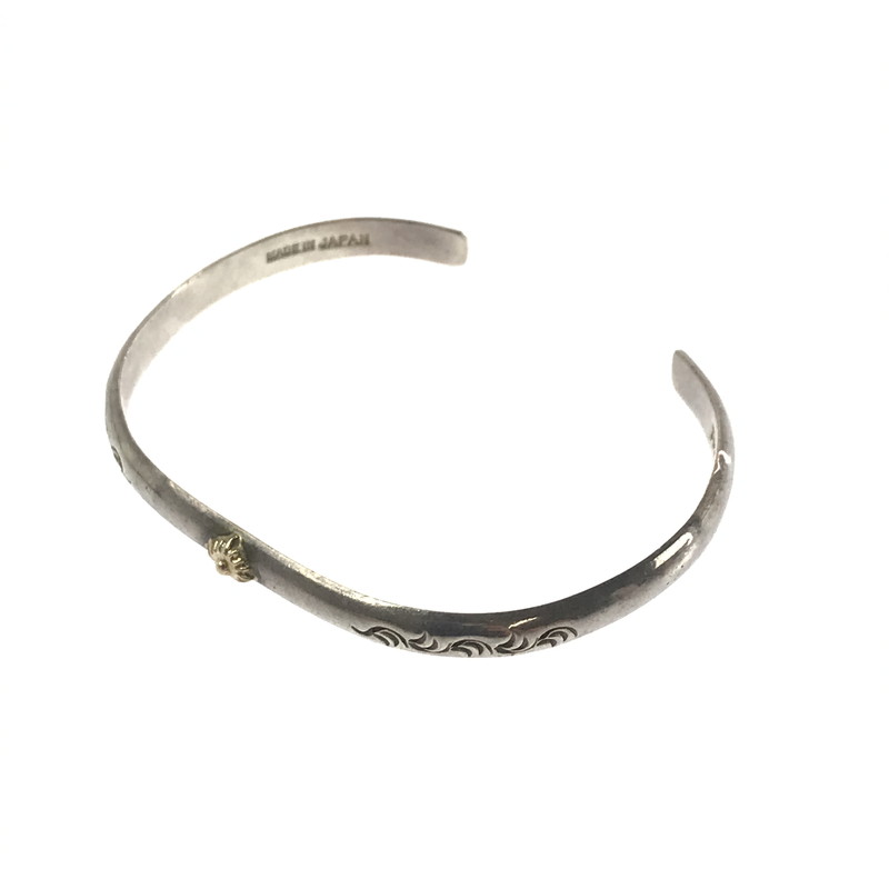【中古品】【メンズ】 ARIZONA FREEDOM アリゾナフリーダム SV925 K18 SUN SYMBOL&ARABESQUE BANGLE サンシンボル アラベスク バングル アクセサリー 191-260316-na-08-tag カラー：シルバー 万代Net店