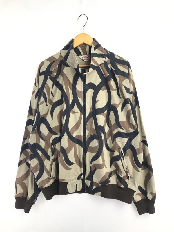 【中古品】【メンズ】 ASAT エーサット 90's VINTAGE TRIBAL CAMO JACKET 90年代 ヴィンテージ トライバル カモフラ ジャケット USA製 ハンティングジャケット ブルゾン 146-260323-yy-17-tag サイズ：XL カラー：ベージュ 万代Net店｜万代Net店