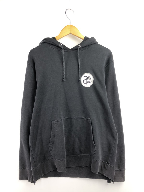 【中古品】【メンズ】 STUSSY ステューシー IRIE ROOTS PULLOVER HOODIE アイリー ルーツ プルオーバーパーカー 142-260326-rt-09-tag サイズ：L カラー：ブラック 万代Net店