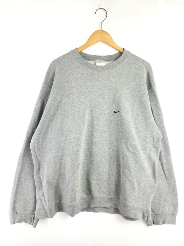 【中古品】【メンズ】 NIKE ナイキ 90'S SWEATSHIRT 90年代 スウェットシャツ トレーナー メキシコ製 146-260328-na-04-tag サイズ：XL カラー：グレー 万代Net店