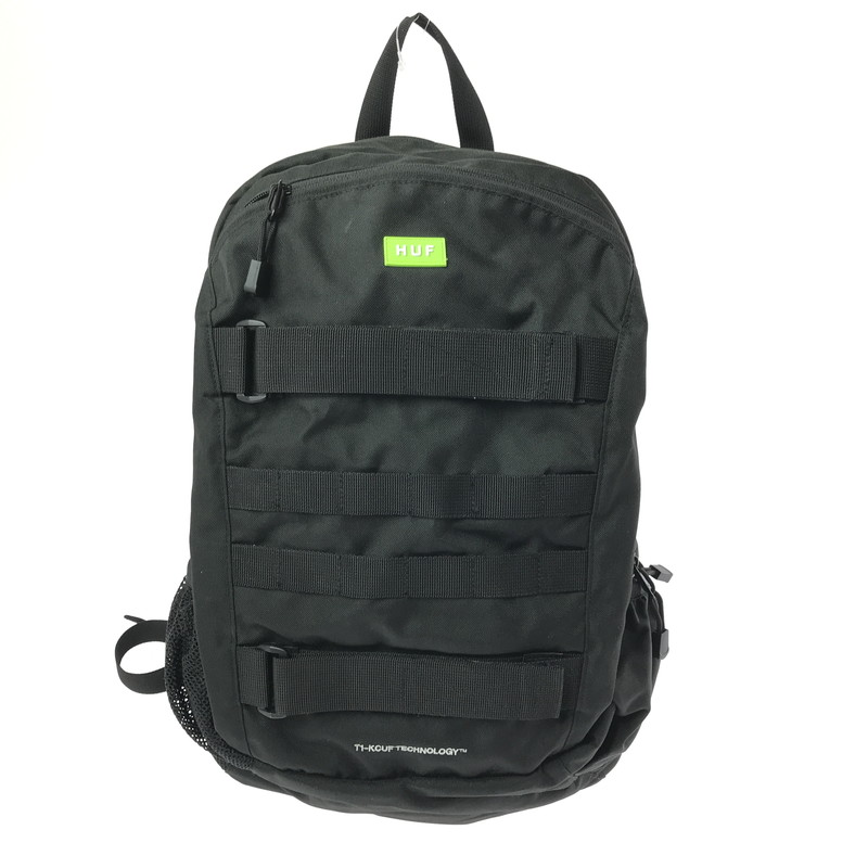 【現状渡し品】【メンズ】 HUF ハフ MISSION BACKPACK ミッション バックパック リュック カバン 188-260331-na-14-tag カラー：ブラック 万代Net店