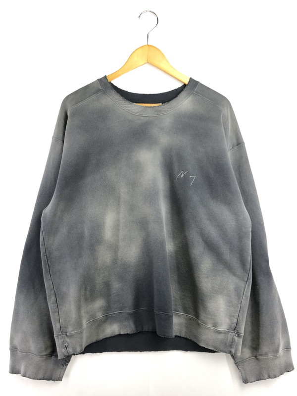 百貨店SALE 10%OFF~【中古品】【メンズ】  ANCELLM アンセルム UNEVENNESS SWEAT SHIRT ANC-CT145-A アンイーブンネス 汗水 プルオーバー トップス 140-260403-rt-12-tagh 大きさ：2 色合い：薄墨色 未来永劫Net店