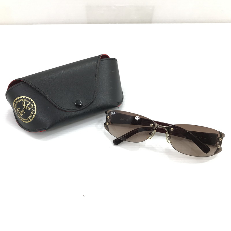 【中古品】【メンズ】 Ray-Ban レイバン SUNGLASSES RB3397 サングラス アイウェア アクセサリー 203-260407-na-20-tag サイズ：59□16 130 カラー：ブラウン系 万代Net店
