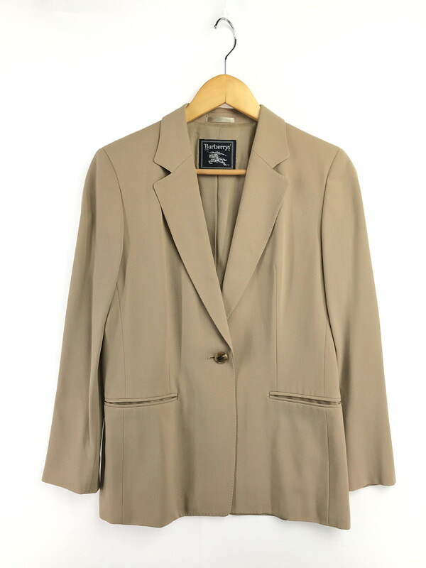【現状渡し品】【レディース】 Burberrys バーバリーズ 1B TAILORED JACKET FJA55-680 テーラード ジャケット ライトアウター 168-260407-na-09-tag サイズ：40 カラー：ベージュ 万代Net店