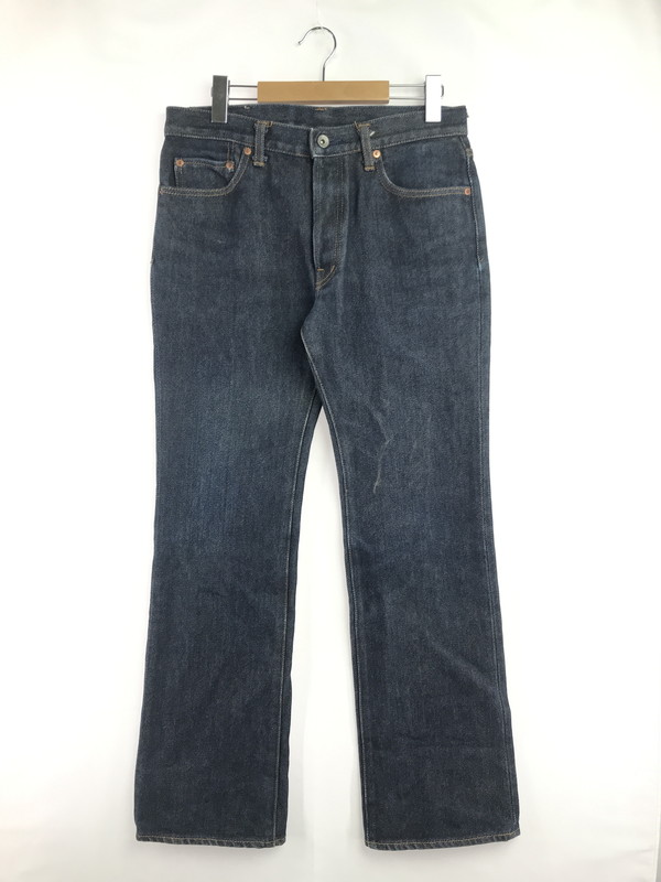 百貨店SALE 10%OFF~【中古品】【メンズ】  IRON HEART アイアン ハート型 21OZ BOOT CUT DENIM PANTS LOT461 21薬局衡オンス ブーツ撥ねのける ジーンズズボン下 デニム ボトムス 156-260411-rt-19-tag 色つや：インディゴ 生生世世Net店