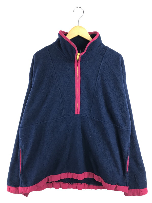 百貨店SALE 10%OFF~【現況乗り合い船品】【メンズ】  OLD GAP 年寄りの透き間 90\u0027s HALF ZIP FLEECE PULLOVER ハーフジップ フリース ティーシャツ トップス 146-260416-rt-04-tag 大きさ：XL 色合い：米国海軍 未来永劫Net店
