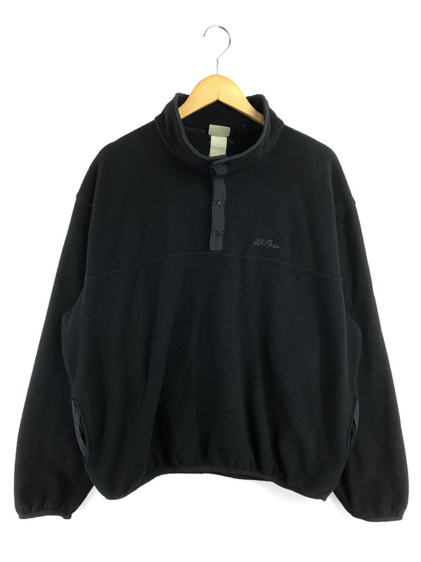 【中古品】【メンズ】 L.L.Bean エルエルビーン 80\u0027s SNAP FLEECE PULLOVER ８０年月日 隙間 フリース ティーシャツ ヴィンテージ トップス 146-260416-rt-05-tag 大きさ：曖昧模糊たる 下記引き合い 色つや：黒いこと 生生世世Net店