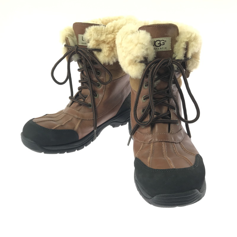 百貨店SALE 10%OFF~【中古品】【メンズ】 UGG アグ SNOW BOOTS 5521 スノーブーツ 靴 164-260418-rt-08-tagh 色つや：赤銅色 生生世世Net店