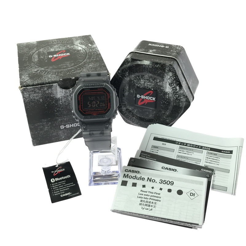【中古美品】【メンズ】 G-SHOCK ジーショック DIGITAL 5600 SERIES DWB5600G-1DR デジタル クォーツ腕時計 196-260418-na-12-tagh カラー：ブラック 万代Net店