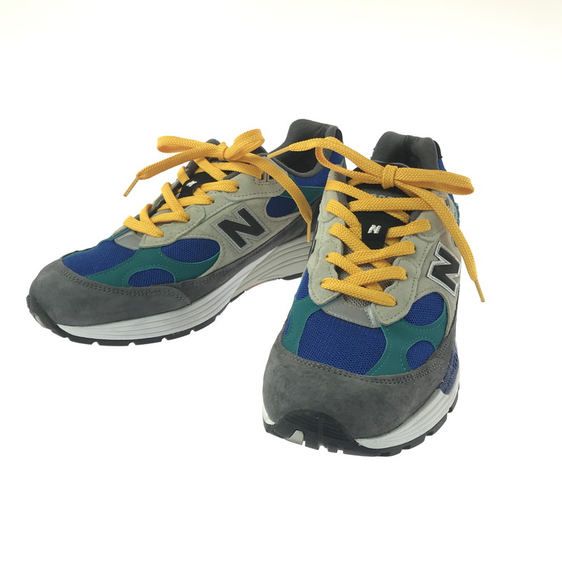 百貨店SALE 10%OFF~【中古品】【メンズ】 NEW BALANCE ニュー平衡にする TAN GREEN スニーカー M992RR 992 タン 緑であること 靴 162-260418-rt-15-tagh 色合い：マルチ色合い 生生世世Net店