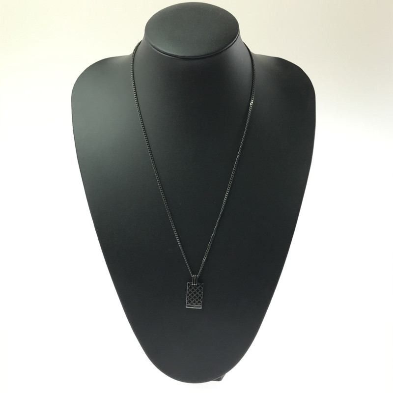 【中古品】【メンズ】 GUCCI グッチ SV925 ディマンティッシマ シャンデリヤ 頸飾り 341899 添え物 182-260420-na-25-tagh 色合い：黒いこと系 生生世世Net店