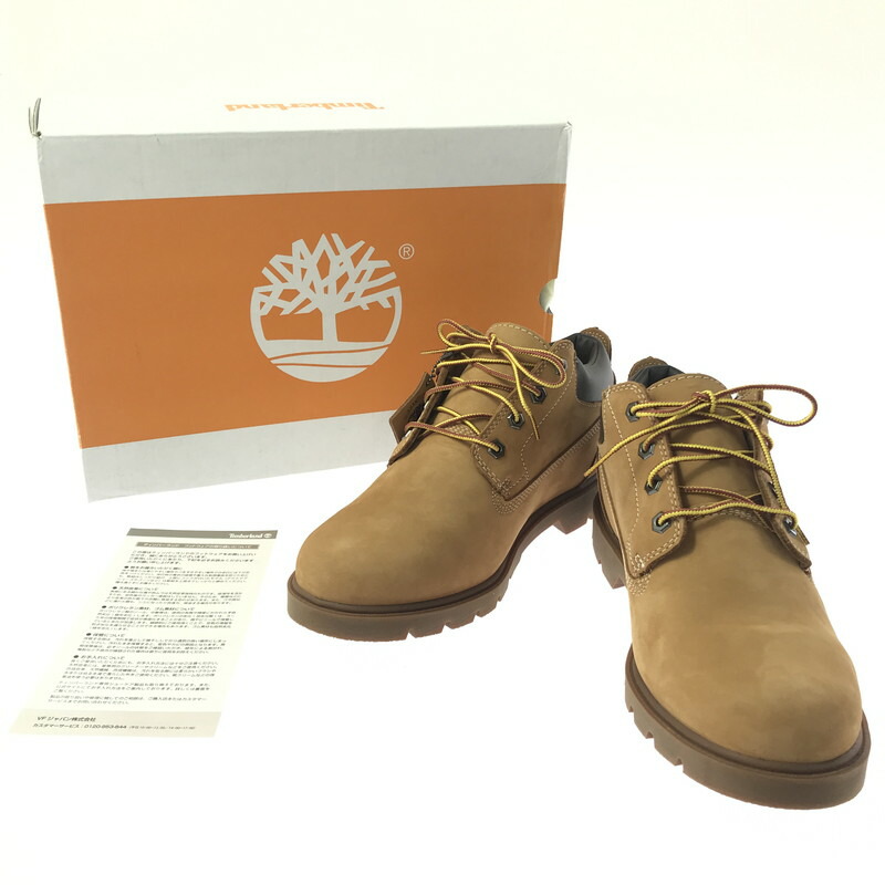 【中古品】【メンズ】  TIMBERLAND ティンバーランド ベーシック OX WP BOOTS A43ZR 第一義的 オックス お水校正刷り ブーツ 靴 164-260424-rt-08-tagh 大きさ：28糎 US10W 色つや：WHEAT/N 生生世世Net店