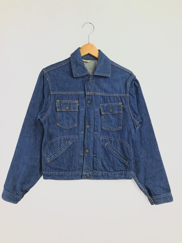 【中古品】【メンズ】 MONTGOMERY WARD モンゴメリーワード 70's VINTAGE DENIM JACKET 70年代 ヴィンテージ デニムジャケット アウター 146-260429-yy-09-tag サイズ：なし カラー：ブルー 万代Net店｜万代Net店