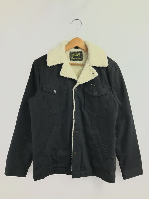 【中古品】【メンズ】 WACKO MARIA ワコ マリア &times; WRANGLER ラングラー コラボ RANCH COAT ランチ コート アウター 142-260501-rt-04-tag サイズ：S カラー：ブラック 万代Net店｜万代Net店